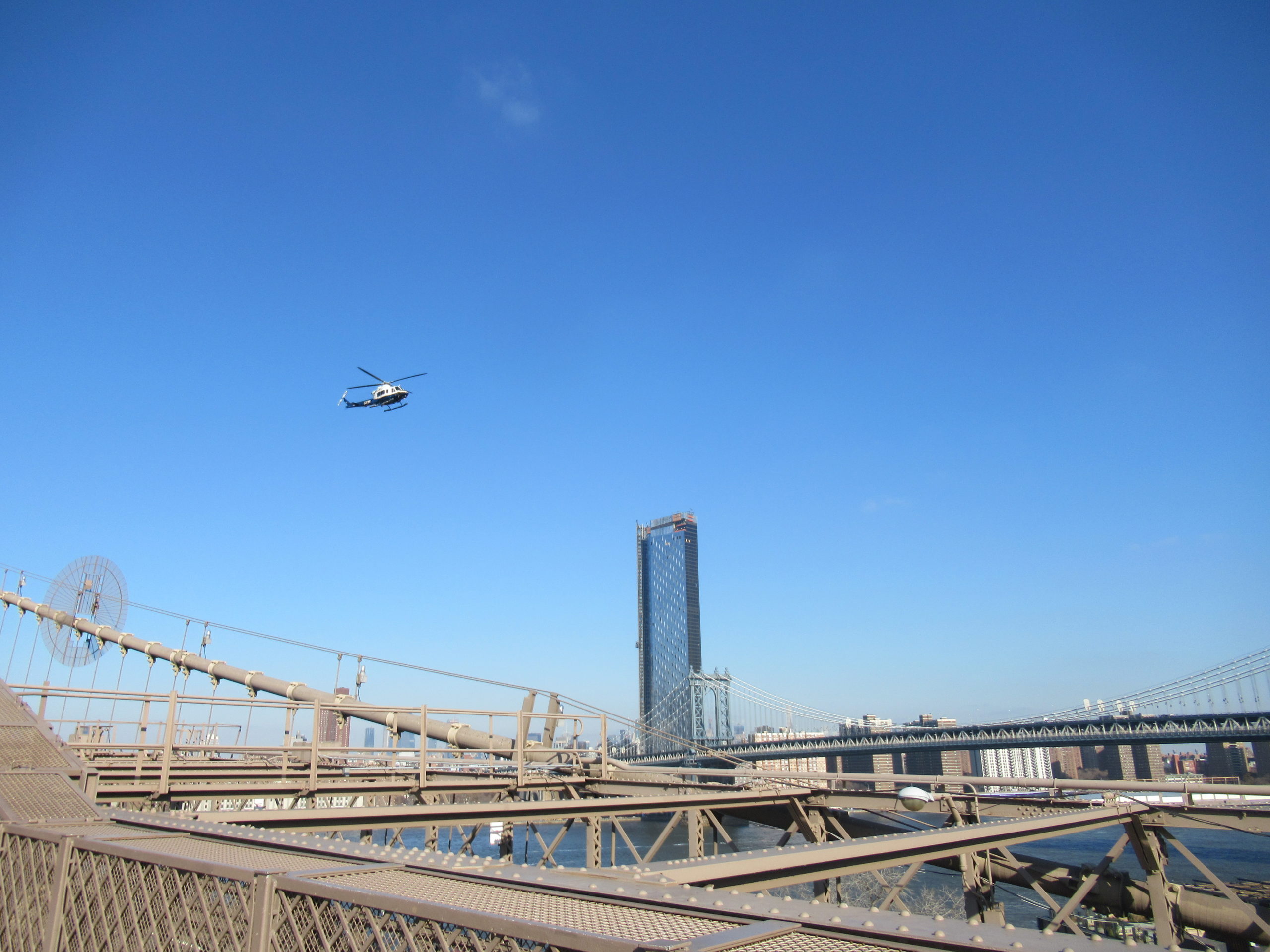 Traversée du pont de Brooklyn - visiter New York avec des enfants