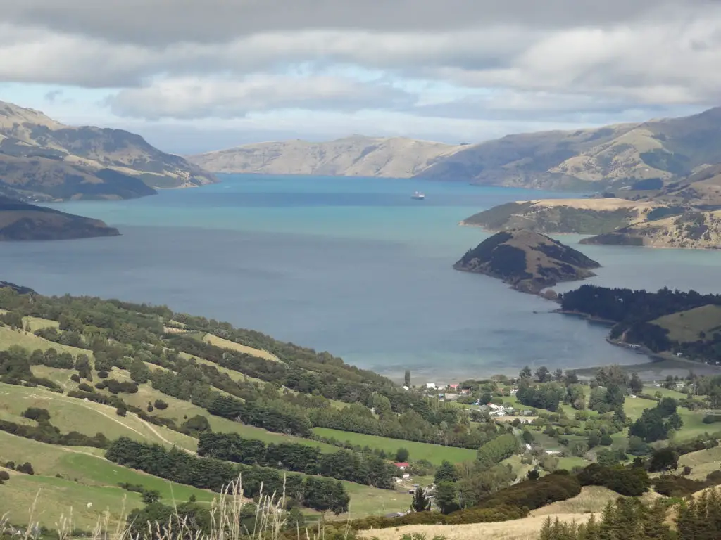 banks peninsula, nouvelle zélande