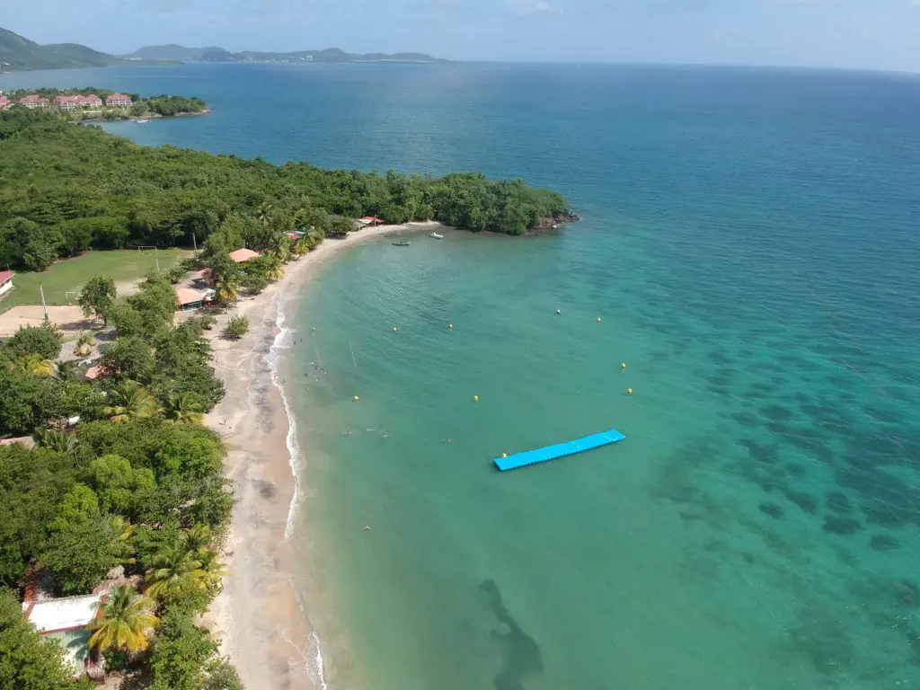 plage anse corps de garde sainte luce