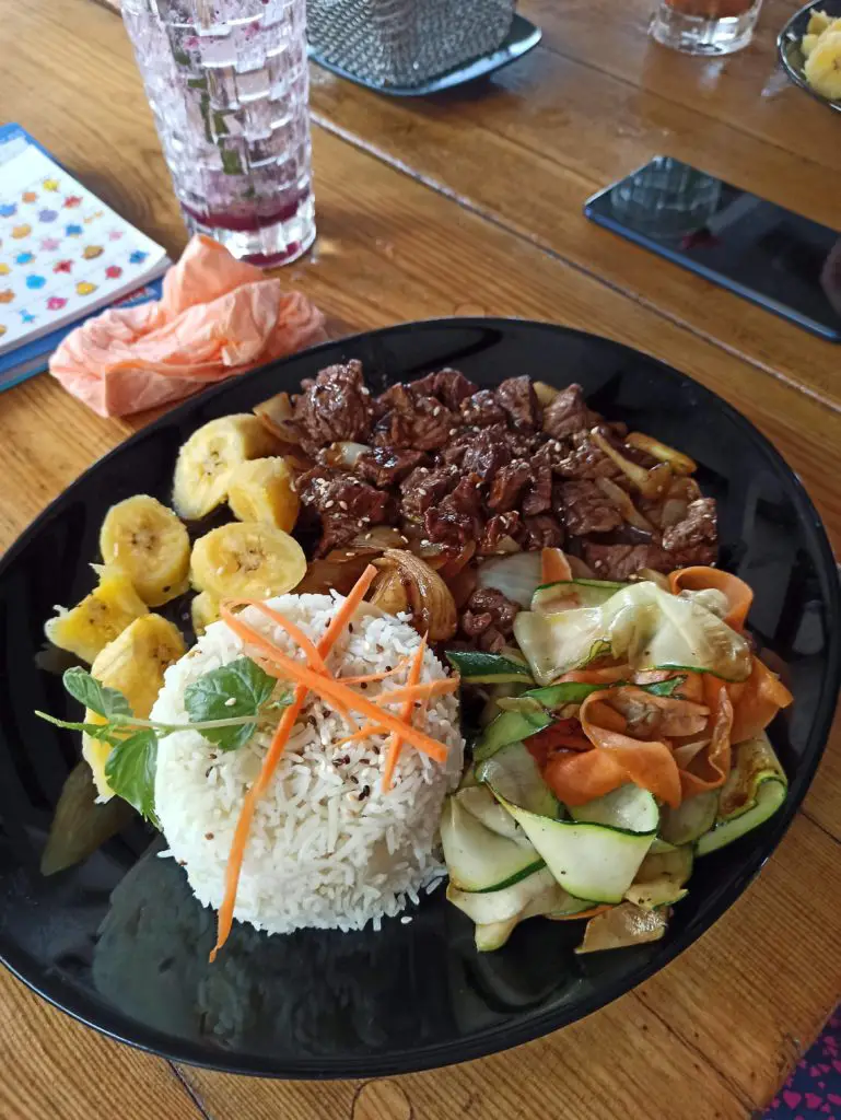 restaurant Cocoa beach tartane
où manger en Martinique - restaurants